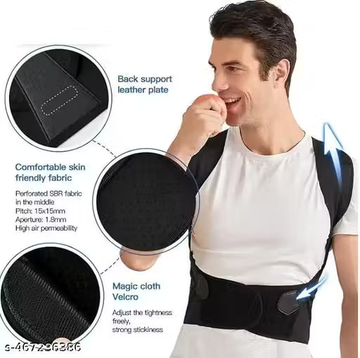 Posture Corrector Straightener Posture Corrector Belt For Men & Women