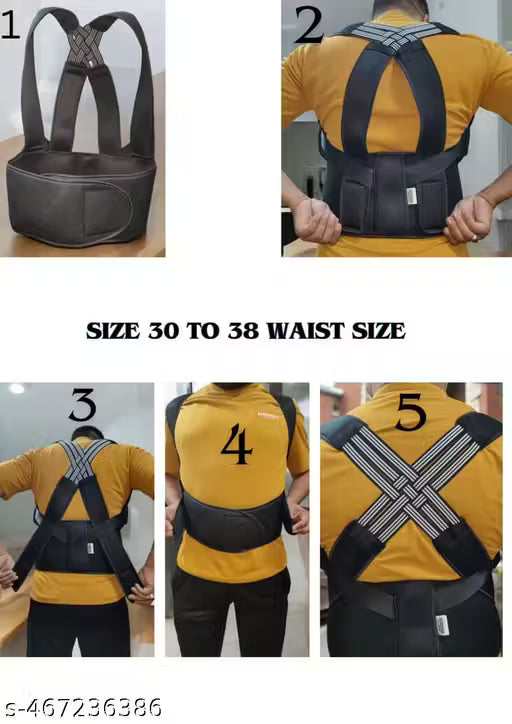 Posture Corrector Straightener Posture Corrector Belt For Men & Women